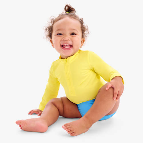 Baby rash guard - Navy (3-6 mo)