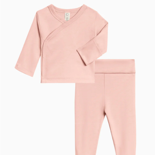 Riley 2 Piece Kimono Wrap Top and Pant Set