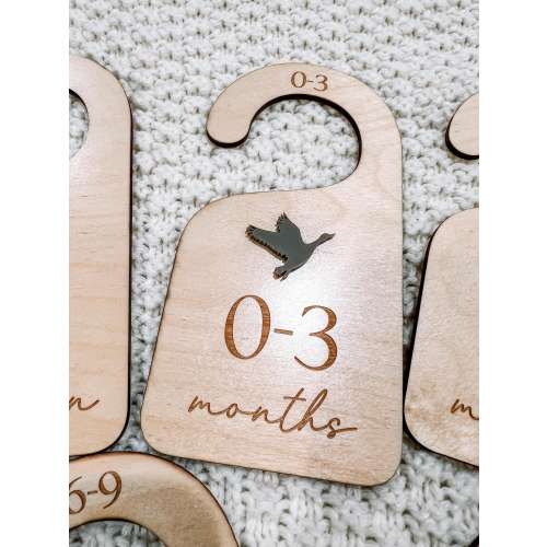 Duck Baby Closet Dividers, clothes dividers, Duck Hunting Nursery Theme, Clothes Size Markers, Baby Closet Organizers, Baby Shower Ideas