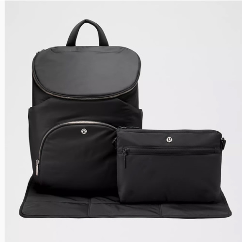 New Parent Backpack 17L | Men's Bags, lululemon - Black/Graphite Gray