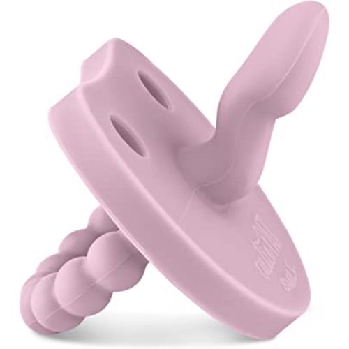 Ryan & Rose Cutie PAT Smile - Orthodontic Pro Pacifier and Teether (Wisteria)