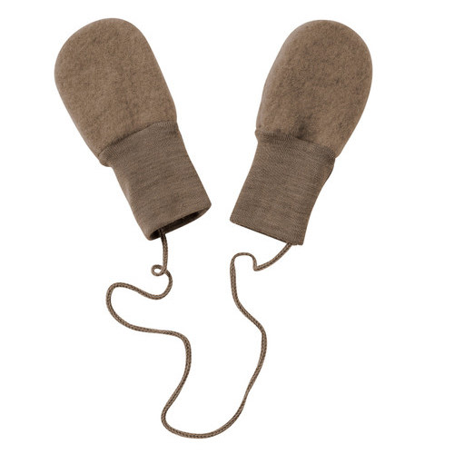 Engel Organic Wool Fleece Baby Mittens