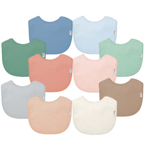 Stay-dry Everyday Bibs (10 pack) | green sprouts®