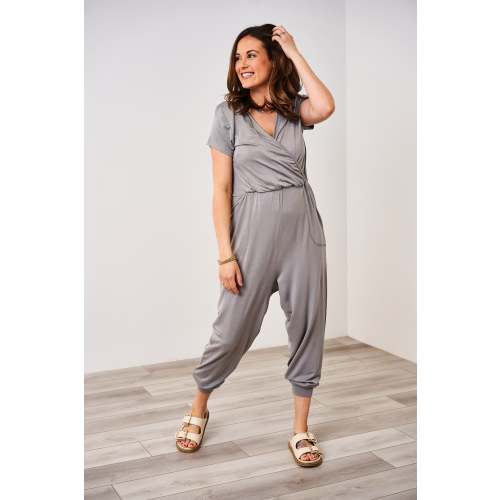 Latched Mama Play All Day Nursing Jumpsuit