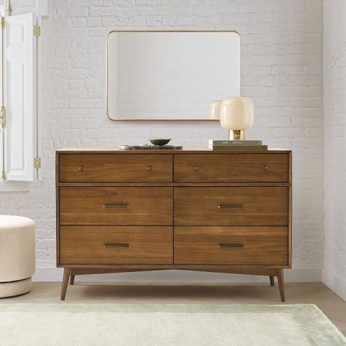 West Elm Mid-Century 6-Drawer Dresser (56")