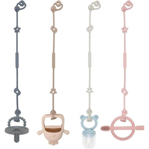Safety straps for baby toys