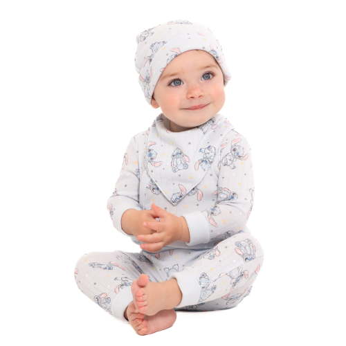 Disney Baby Wishes and Dreams Character Baby Allover Print Take Me Home Set, 4-Piece, Sizes Preemie-6/9 Months