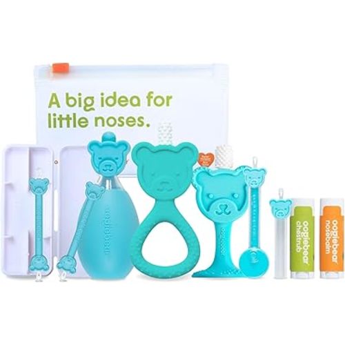 oogiebear Baby Grooming & Health Kits Comfortable Breath & Soothing Teething Solutions Includes Baby Oral Care Set - Baby Teething Superior - Inclusive Care Package Hygiene