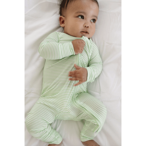 Pear Stripe Bamboo Sleeper
