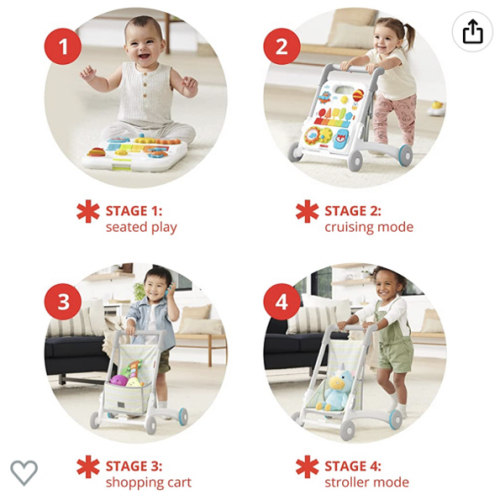 Skip Hop Explore & More 4-in-1 Toy Walker