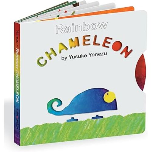 Rainbow Chameleon: An Interactive Spin-the-Wheel Book All About Color (The World of Yonezu)