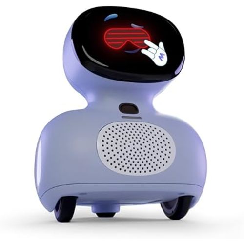 MIKO Mini: AI Robot for Kids with 30-Day Free Max | Voice-Interactive Play & STEAM Activities | Games, Stories & Dance | Child-Safe, Compact Gift for Boys & Girls Ages 5–10 | Purple