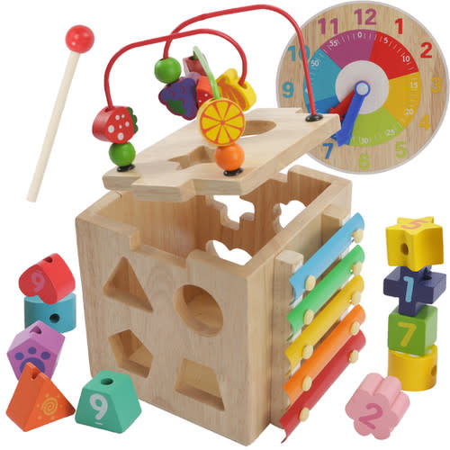 Activity Cube | Montessori Mama