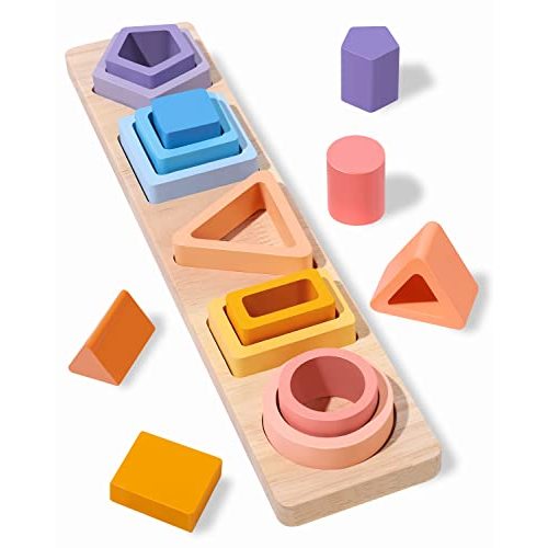 Wooden Montessori Toy Puzzle