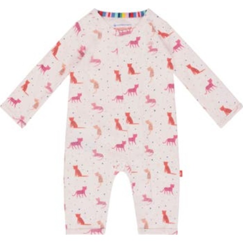 Cheetah Bonita Organic Cotton Magnetic Coverall