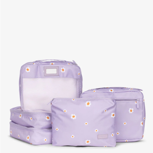 Packing Cubes Set (5 Pieces) in Orchid Fields | CALPAK