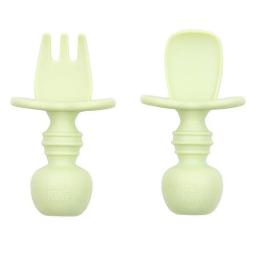 Bumkins Silicone Chewtensils - Pink