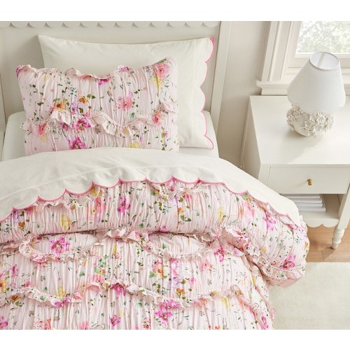 Monique Lhuillier Jolie Quilt & Shams | Pottery Barn Kids