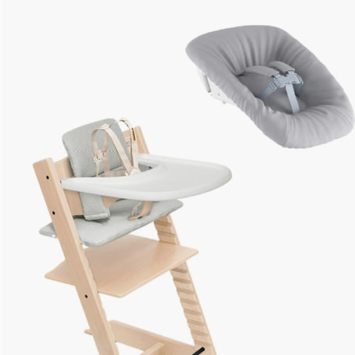 Tripp Trapp® High Chair² with cushion, tray & newborn set | Stokke® Online Shop