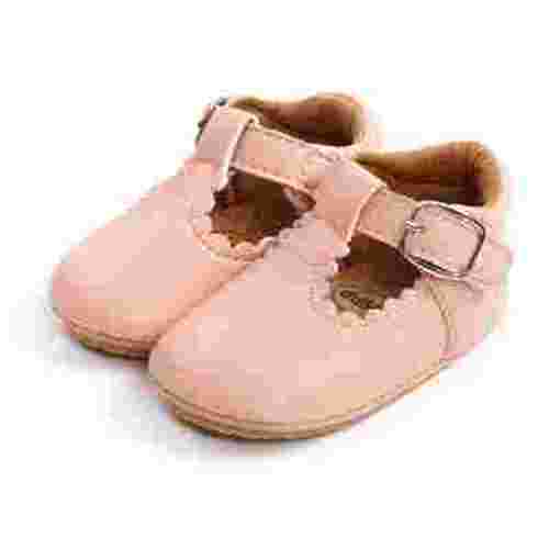 0-3 Months Baby Girls Shoes Infant Mary Jane Flats Princess Wedding Dress Baby Sneaker Shoes Newborn Baby Summer Princess Soft Baby Children's Non-slip Toddler Shoes Pink