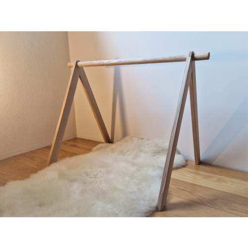 Wooden Foldable Baby Gym - Montessori Toy