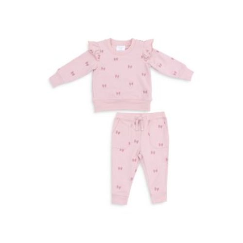 Bows Sweatshirt & Jogger Set - Baby 12-18 M