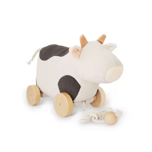 Brands We Love Willow Pull-Along Cow by Janie and Jack