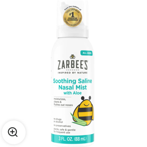 Soothing Saline Nasal Mist with Aloe