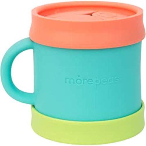 The Everything Snack Cup | Steam Veggies & More | Reversible Lid & Suction Base, Snack Catcher, Dishwasher, Microwave, Freezer Safe, BPA Free