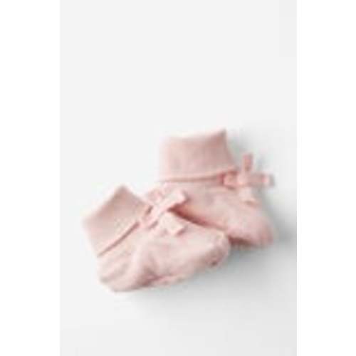 Organic Pointelle Booties - Cotton On