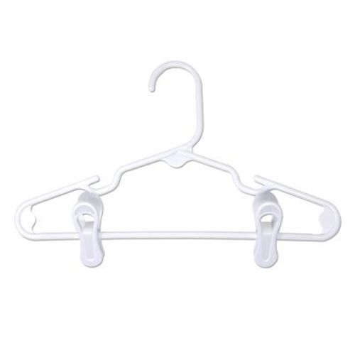 3 pk White Kids' Hanger with Clips - Pillowfort™