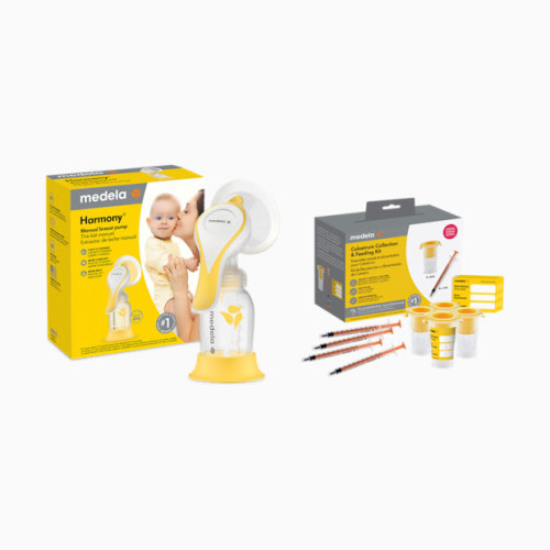 Harmony Manual Breast Pump & Colostrum Collection Kit Bundle
