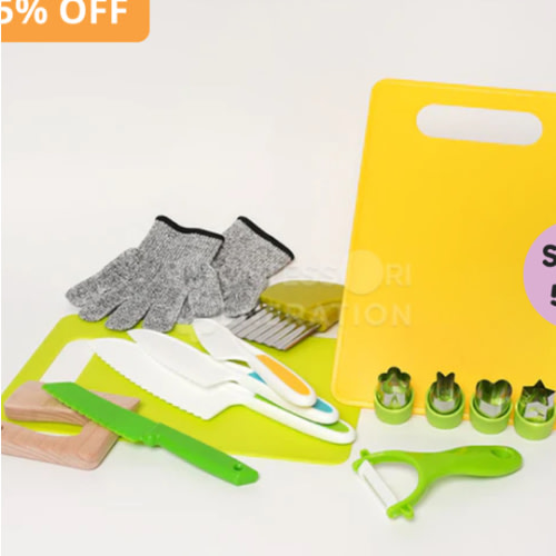 Montessori Cooking Tools - A Real Kitchen Set Safe for Children!
