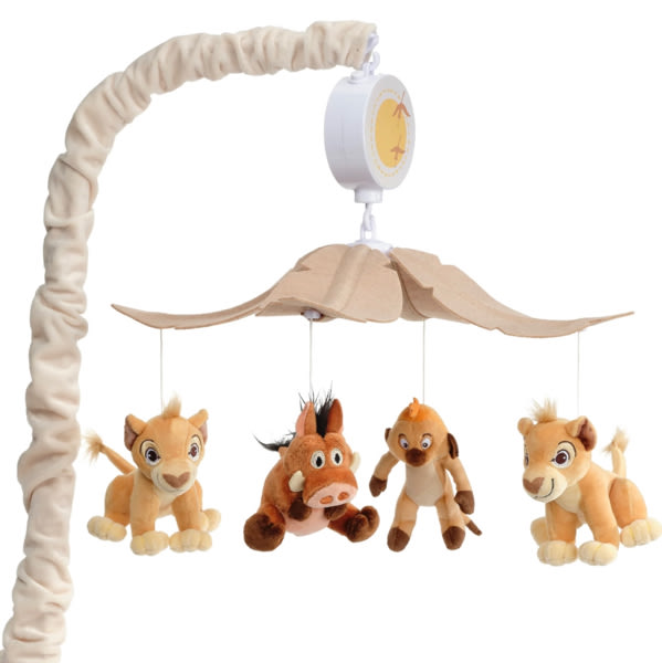 Disney Baby Lion King Safari Musical Baby Crib Mobile Soother Toy – Lambs & Ivy