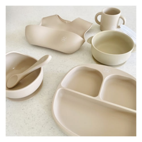 Mini & Me Dinner Set Almond