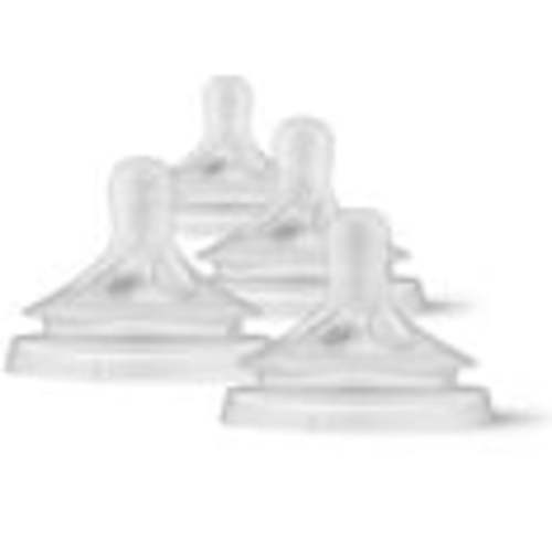 Philips Avent Natural Response Nipple, Slow Flow (Flow 2), 4-Pack, SCY962/04