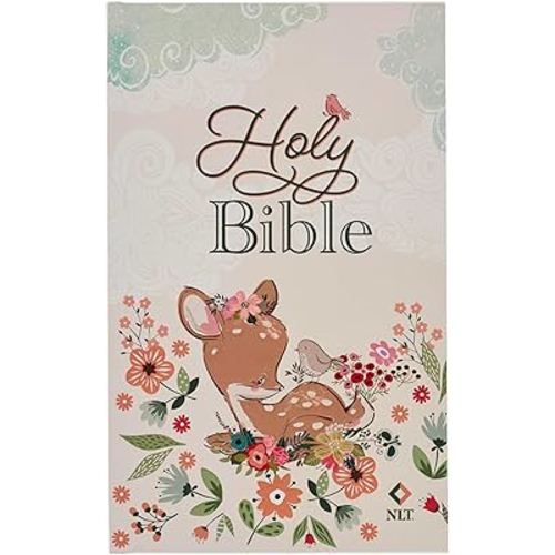 NLT Keepsake Holy Bible for Baby Girls Baptism Easter, New Living Translation, Blush Pink (NLT Baby Keepsake Editions)