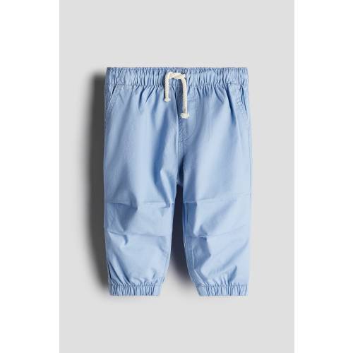 COTTON POPLIN JOGGERS