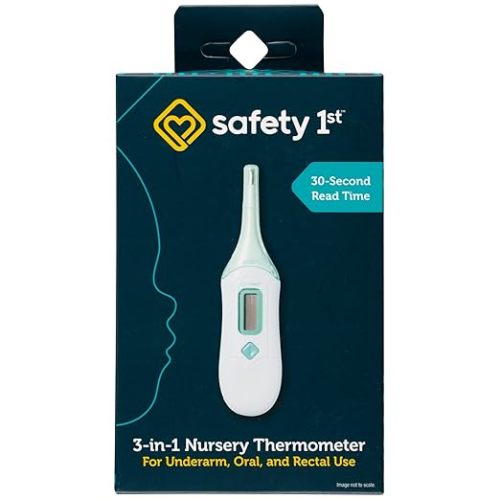 Safety 1st 3-in-1 Nursery Thermometer, Analog - 1 Count (Pack of 1)