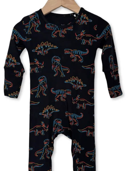 Glow-A-Saurus Day to Night Romper size NB
