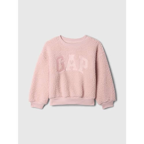 Baby & Toddler Sherpa Logo Sweatshirt | Gap