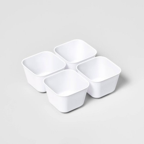 4pk Small Storage Trays - Brightroom™