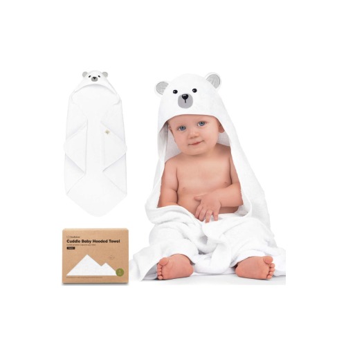 Cuddle Baby Hooded Towel, Medium