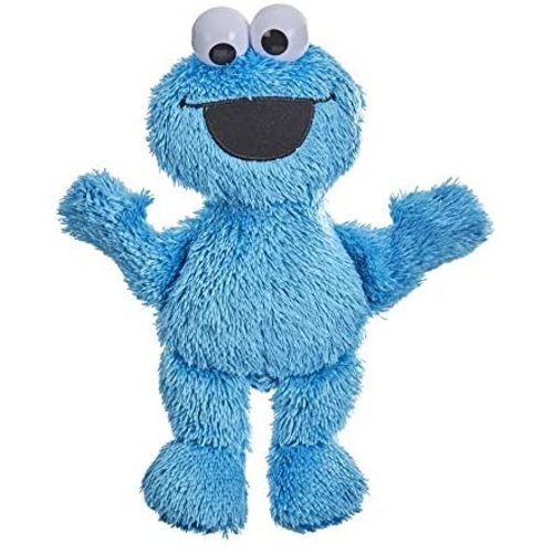 Sesame Street Little Laughs Tickle Me Cookie Monster, Talking, Laughing 10-Inch Plush Toy for Toddlers, Kids 12 Months and Up
