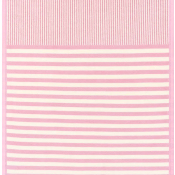 Harborview Herringbone Ballet Pink Mini Blanket