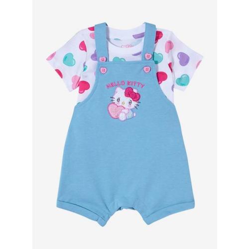 Sanrio Hello Kitty Emo Kyun Heart Infant Overall Set - BoxLunch Exclusive | BoxLunch