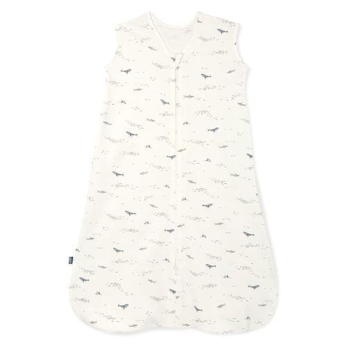 HALO SleepSack, 100% Cotton Wearable Blanket, Swaddle Transition Sleeping Bag, TOG 0.5, Ocean Life, Small, 0-6 Months