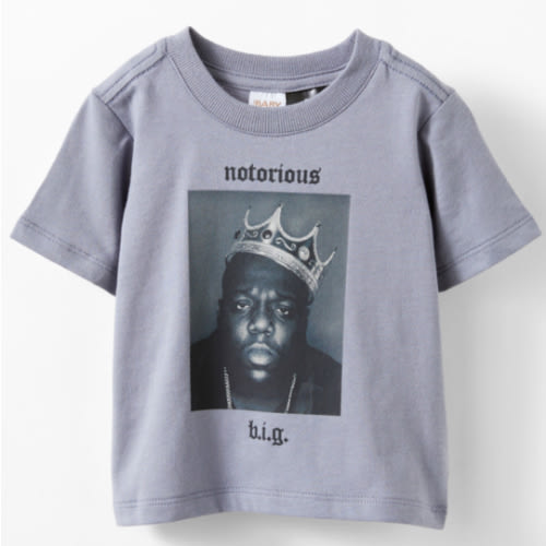 Biggie Short Sleeve Graphic Print Tee
