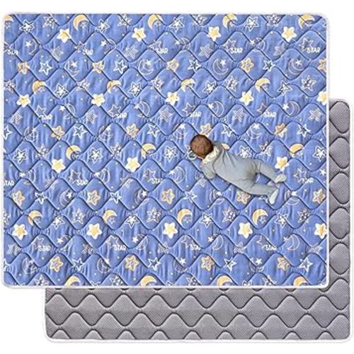 Premium Foam Baby Play Mat 79" X 71", Extra Large Activity Playmats for Babies,Toddlers, Infants, Soft Thicker Sponge Baby Mat for Floor, Play & Tummy Time, Machine Washable for Easy Care