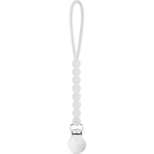 Ryan & Rose Cutie Clip Judy - Pacifier Clip Holder Silicone (Judy, Clear)